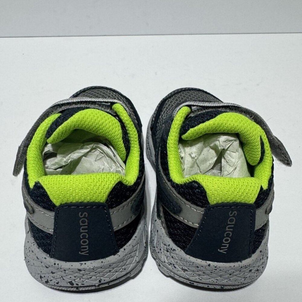 Saucony Ride 10 Sneakers Size 6.5 Wide Little Kids - Picture 4 of 6